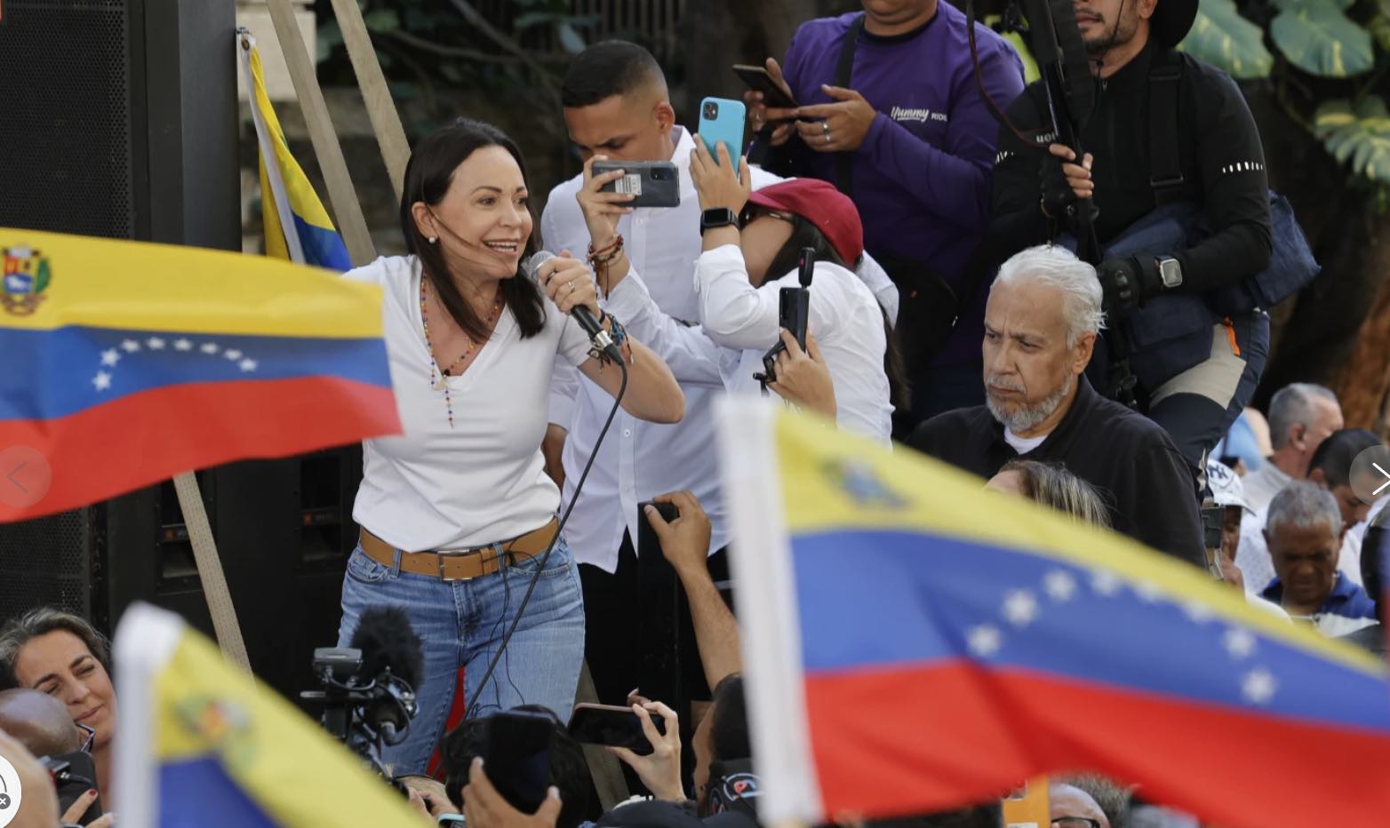 Maria Corina Machado al chavismo: No nos van a sacar de la ruta electoral, mano ganada no se tranca.
